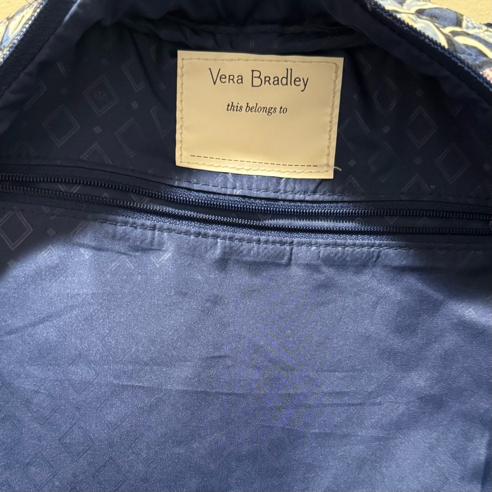 Vera Bradley Blue Floral Backpack - Picture 4 of 8